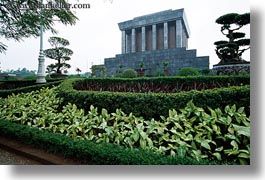 asia, hanoi, ho chi minh, horizontal, mosoleums, presidential palace, vietnam, photograph