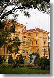 asia, hanoi, palace, presidential, presidential palace, vertical, vietnam, photograph