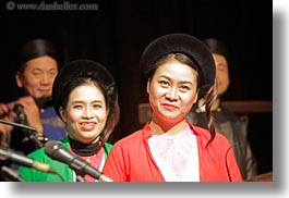 asia, hanoi, horizontal, musicians, puppet theater, vietnam, womens, photograph