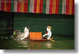 asia, hanoi, horizontal, puppet theater, puppets, vietnam, water, photograph