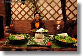 asia, buffet, foods, hanoi, horizontal, restaurants, vietnam, photograph