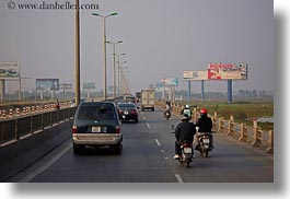 asia, billboards, hanoi, horizontal, large, signs, vietnam, photograph