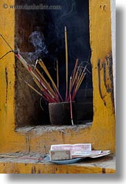 asia, hanoi, insence, money, tran quoc pagoda, vertical, vietnam, photograph