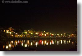 asia, hoi an, horizontal, nite, rivers, vietnam, photograph