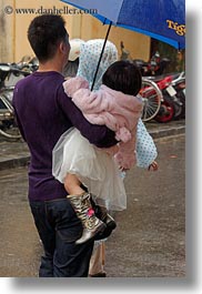 asia, childrens, girls, hoi an, people, pink, toddlers, vertical, vietnam, photograph