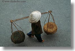 asia, conical, hats, hoi an, horizontal, people, vietnam, womens, photograph