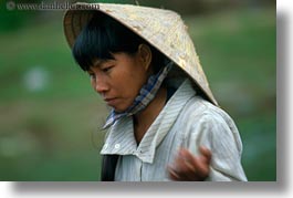 asia, conical, hats, hoi an, horizontal, people, vietnam, womens, photograph