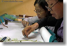 asia, factory, faifo, hoi an, horizontal, people, sewing, vietnam, womens, photograph