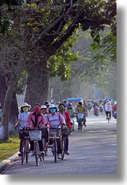 asia, bikes, crowds, hue, motorcycles, vertical, vietnam, photograph