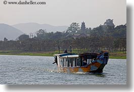 asia, boats, colorful, dragons, horizontal, hue, vietnam, photograph