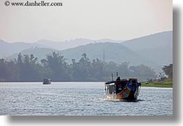 asia, boats, colorful, dragons, horizontal, hue, vietnam, photograph