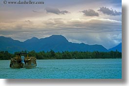 asia, boats, fishermen, horizontal, hue, vietnam, photograph