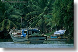 asia, boats, fishing, horizontal, hue, vietnam, photograph