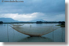 asia, boats, fishing, horizontal, hue, nets, vietnam, photograph