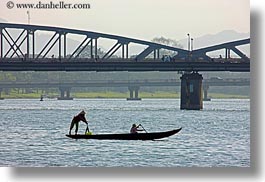 asia, boats, horizontal, hue, paddling, standing, vietnam, photograph