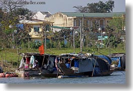 asia, boats, fishing, horizontal, hue, vietnam, vietnamese, photograph
