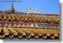 asia, hoa khiem, horizontal, hue, khai dinh, palace, roofs, tu duc tomb, vietnam, photograph