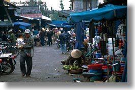 asia, babies, carrying, horizontal, hue, market, men, vietnam, photograph