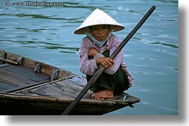 asia, asian, boats, clothes, conical, hats, horizontal, hue, people, senior citizen, vietnam, womens, photograph