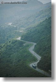 asia, landscapes, mountains, roads, vertical, vietnam, photograph