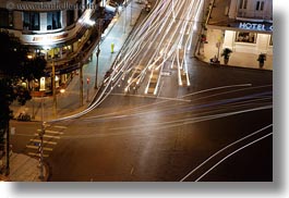 aerials, asia, buildings, cityscapes, downview, horizontal, long exposure, nite, saigon, streets, structures, traffic, vietnam, photograph