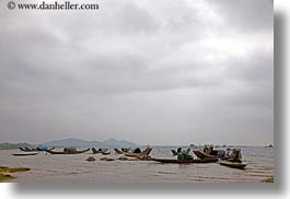 asia, boats, horizontal, vietnam, villages, water, photograph