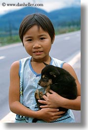 asia, asian, girls, people, vertical, vietnam, villages, photograph