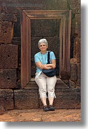 asia, fred susan, sitting, susan, vertical, vietnam, windows, wt people, photograph