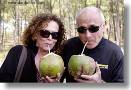 asia, coconuts, drinking, eliana, horizontal, ken, vietnam, wt people, photograph
