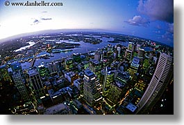 aerials, australia, buildings, cityscapes, dusk, horizontal, nite, structures, sydney, photograph