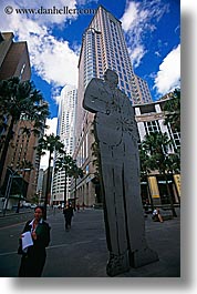 arts, australia, clouds, etching, men, modern art, nature, sky, skyscrapers, sydney, vertical, photograph