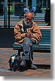 australia, homeless, men, people, sydney, vertical, photograph