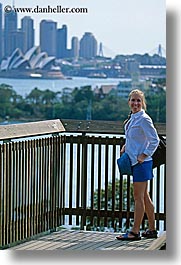 australia, buildings, cityscapes, jills, people, structures, sydney, tourists, vertical, womens, photograph