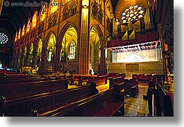 australia, buildings, churches, horizontal, pews, religious, st marys cathedral, structures, sydney, photograph