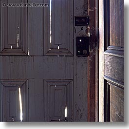 antiques, bodie, california, cracks, doors, ghost town, homes, square format, west coast, western usa, photograph