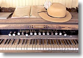 antiques, bodie, california, ghost town, horizontal, music, organ, west coast, western usa, photograph
