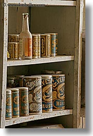 antiques, bodie, california, canned, foods, ghost town, old, slow exposure, stores, vertical, west coast, western usa, photograph
