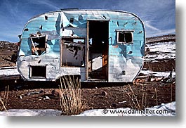 antiques, bodie, california, camper, ghost town, horizontal, old, state park, west coast, western usa, winter, photograph