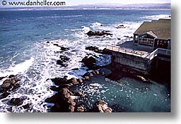 aquarium, cal coast, california, california coast, ext, horizontal, monterey, seas, west coast, western usa, photograph