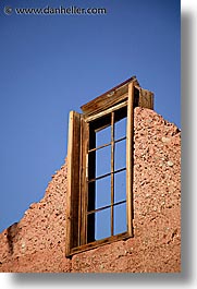 calico, california, old, vertical, west coast, western usa, windows, photograph