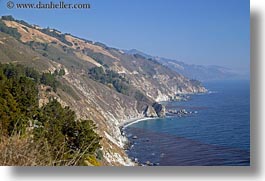 california, coastal views, coastline, horizontal, rockies, west coast, western usa, photograph