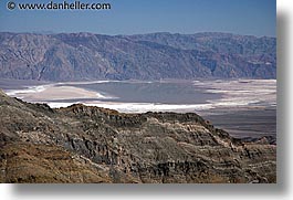 badwater, california, death valley, horizontal, national parks, overlook, west coast, western usa, photograph