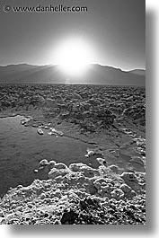 black and white, california, course, death valley, devils, devils golf course, golf, national parks, vertical, west coast, western usa, photograph