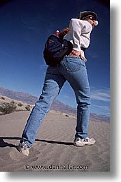 california, death valley, dunes, national parks, vertical, walk, west coast, western usa, photograph