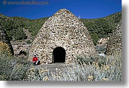 california, death valley, horizontal, kilns, national parks, west coast, western usa, photograph