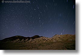 california, death valley, horizontal, long exposure, national parks, nite, star trails, stars, west coast, western usa, photograph