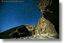 california, canyons, death valley, golden, horizontal, long exposure, national parks, nite, star trails, stars, west coast, western usa, photograph