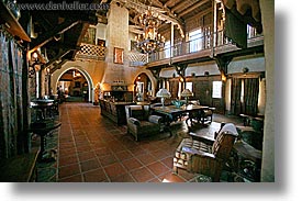 california, death valley, horizontal, living room, national parks, scotty's castle, scottys castle, west coast, western usa, photograph