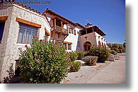 california, castles, death valley, horizontal, main view, national parks, scotty, scotty's castle, scottys castle, west coast, western usa, photograph