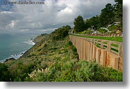 california, gorda, horizontal, ocean, retaining, walls, west coast, western usa, photograph
